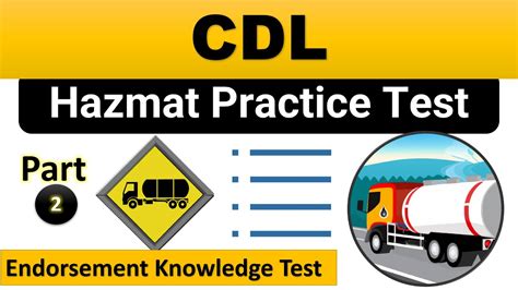 how hard is the hazmat endorsement test|dmv practice test hazmat 2023.